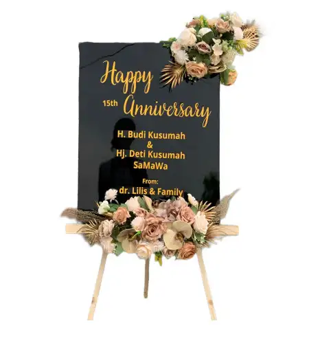 Papan Bunga Akrilik Wanasaba Kidul